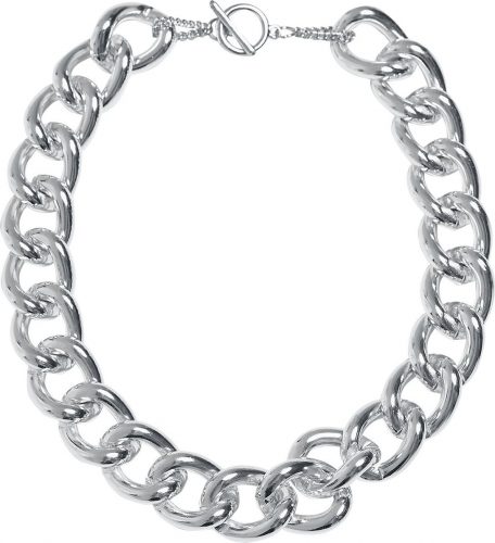 Urban Classics Lesklý řetízkový náhrdelník Náhrdelník - řetízek stríbrná