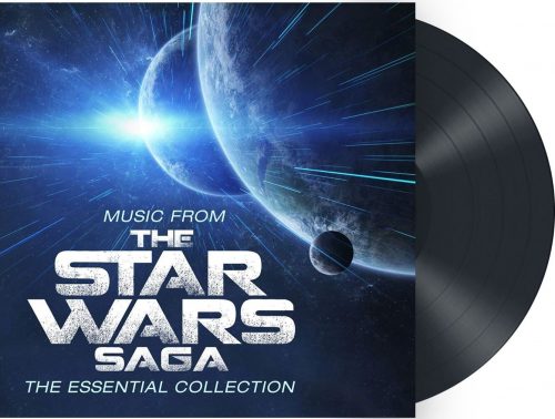 Star Wars Music from the Star Wars saga - The essential collection 2-LP černá