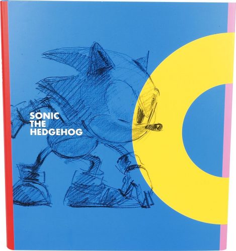 Sonic The Hedgehog Art Design Book - anglická verze Vázaná kniha modrá/žlutá