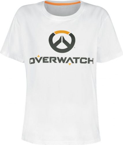 Overwatch Logo Tričko bílá