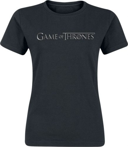 Game Of Thrones Silver Logo Dámské tričko černá