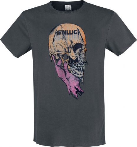 Metallica Amplified Collection - Sad But True Tričko charcoal