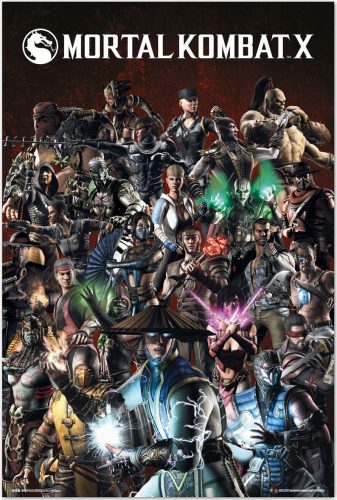 Mortal Kombat X - Group plakát vícebarevný