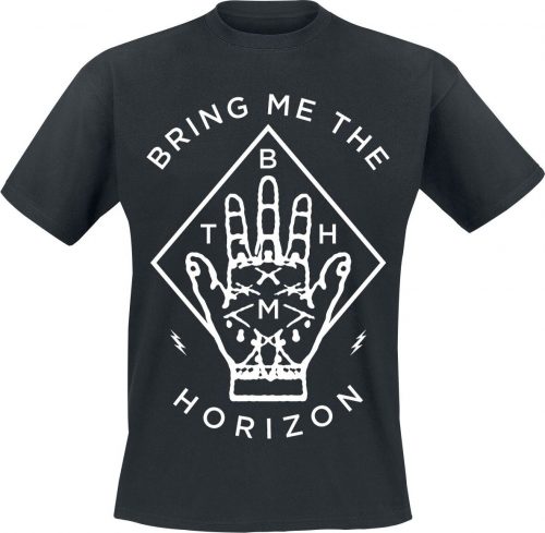Bring Me The Horizon Diamond Hand Tričko černá