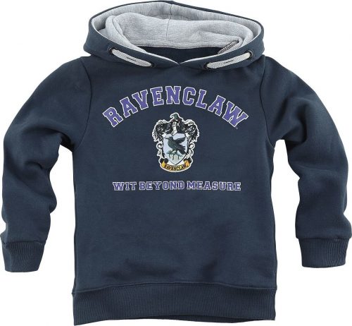 Harry Potter Kids - Ravenclaw - Wit Beyond Measure detská mikina s kapucí námořnická modrá