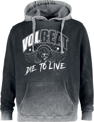 Volbeat Die To Live Dámská mikina s kapucí šedá