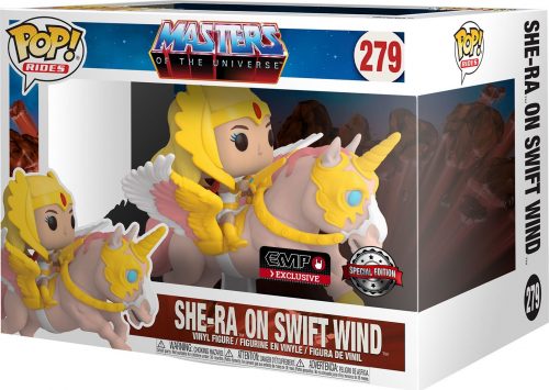 Masters Of The Universe Vinylová figurka č. 279 She-Ra on Swift Wind (Pop! Rides) Sberatelská postava standard