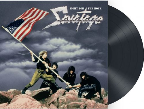 Savatage Fight for the rock LP černá