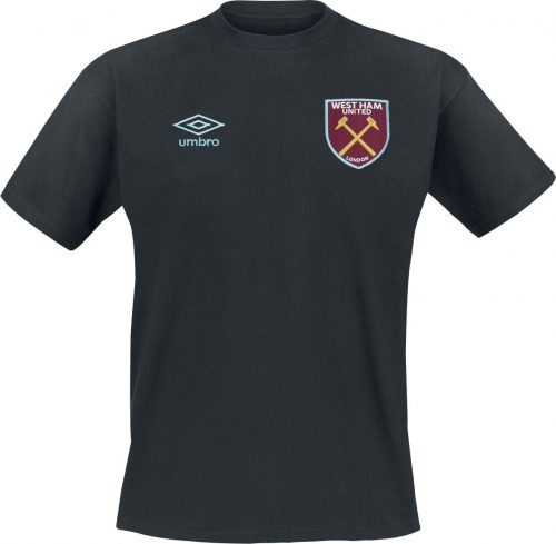 West Ham United Tričko s malým logem Umbro Tričko černá