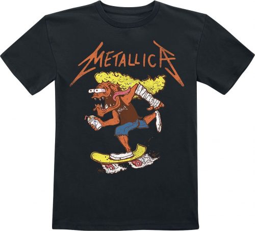 Metallica Kids - Hetfield Skates detské tricko černá