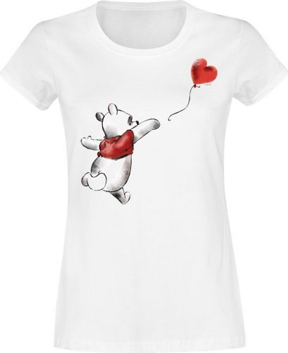 Winnie The Pooh Heart Dámské tričko bílá