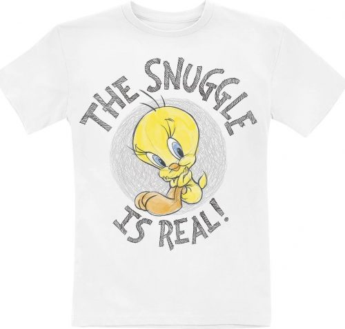 Looney Tunes Kids - Tweety - The Snuggle Is Real! detské tricko bílá