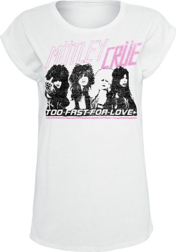 Mötley Crüe Mauve Group Dámské tričko bílá