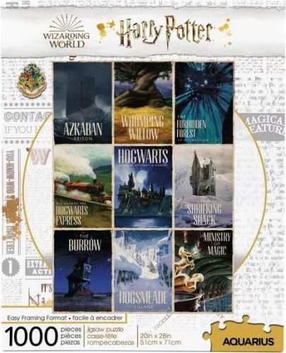 Harry Potter Puzzle Travel Posters Puzzle standard