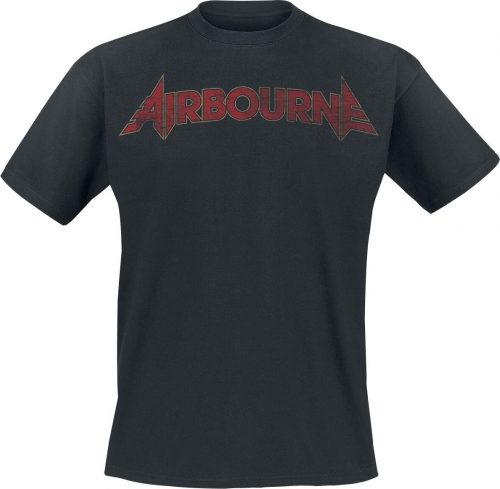 Airbourne Cracked Logo Tričko černá