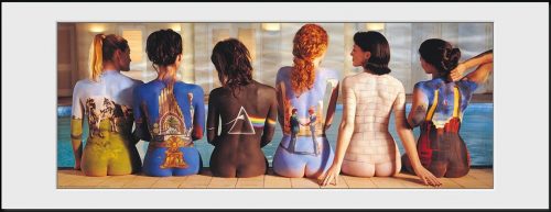 Pink Floyd Back Catalogue Zarámovaný obraz vícebarevný