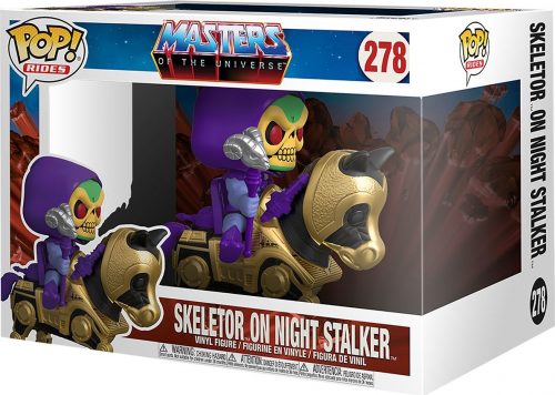 Masters Of The Universe Vinylová figurka č. 278 Skeletor on Night Stalker (Pop! Rides) Sberatelská postava standard