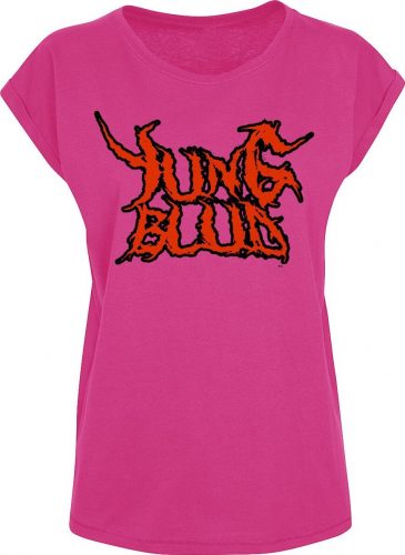 Yungblud Dead Happy Hands Dámské tričko růžová