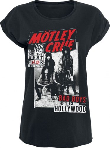 Mötley Crüe Mötley Crüe Fans Dámské tričko černá