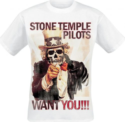 Stone Temple Pilots STP Want You Tričko bílá