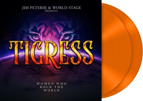 Jim Peterik And World Stage Tigress - Women who rock the world 2-LP barevný