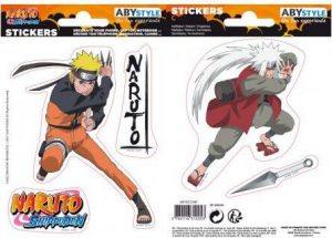 Naruto Shippuden Naruto and Jiraiya sada nálepek vícebarevný