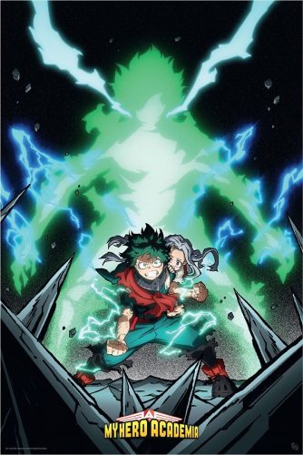 My Hero Academia Eri & Izuku plakát vícebarevný