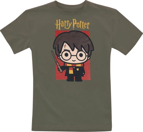 Harry Potter Kids - Harry detské tricko khaki