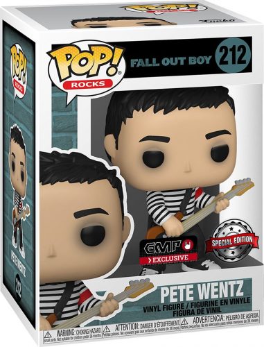 Fall Out Boy Pete Wentz Vinyl Figur 212 Sberatelská postava standard