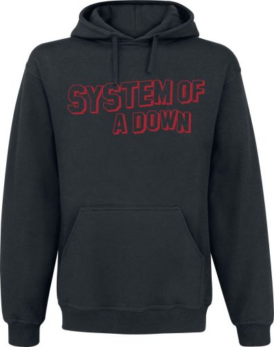 System Of A Down Hollywood Stack Mikina s kapucí černá