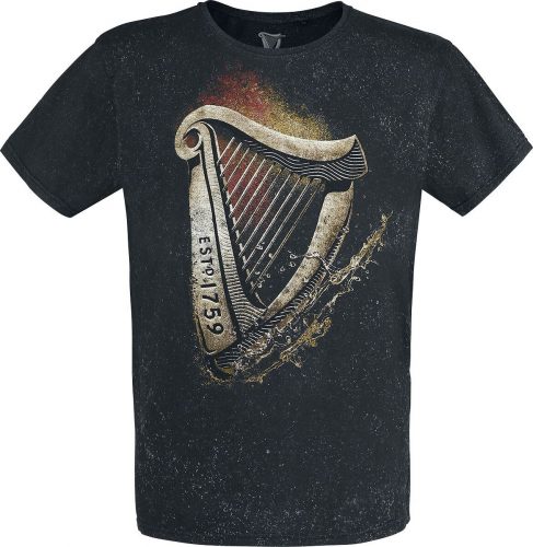 Guinness New Harp Tričko černá