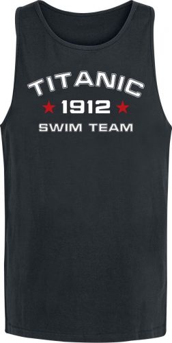 Titanic Swim Team Tank top černá