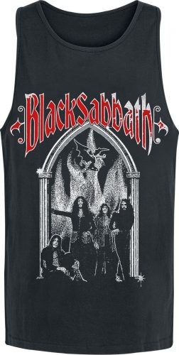 Black Sabbath Flaming Arches Tank top černá