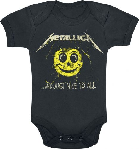 Metallica Kids - And Just Nice To All Babygrow body černá