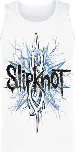 Slipknot Electric Blue Tank top bílá