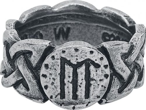 Alchemy Gothic Viking Runes Prsten stríbrná