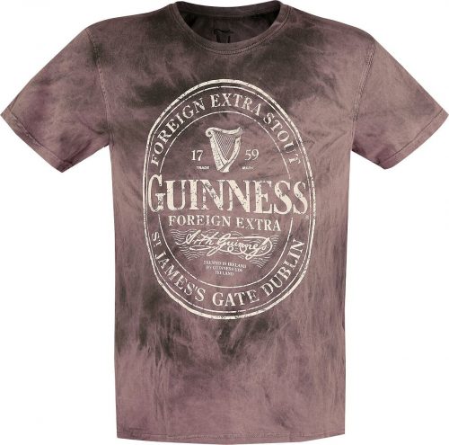 Guinness Crest Tričko hnědá