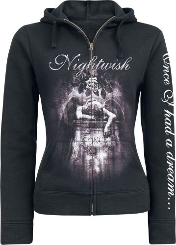 Nightwish Once - 10th Anniversary Dámská mikina s kapucí na zip černá
