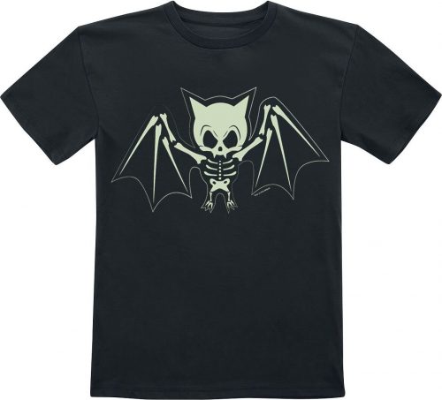 Bat Skeleton Kids - Bat Skeleton detské tricko černá