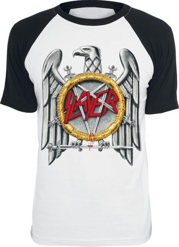 Slayer Eagle Tričko bílá/cerná