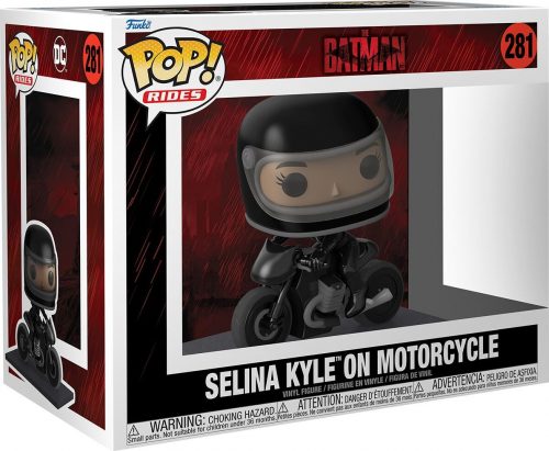 Batman The Batman - Selina Kyle on Motorcycle (Pop! Ride Deluxe) Vinyl Figur 281 Sberatelská postava standard