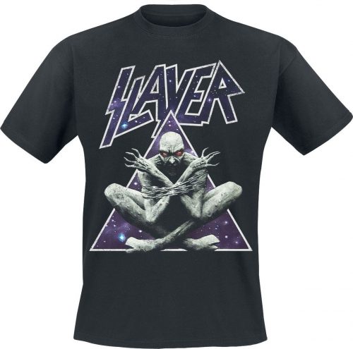 Slayer Demon Triangle Tričko černá