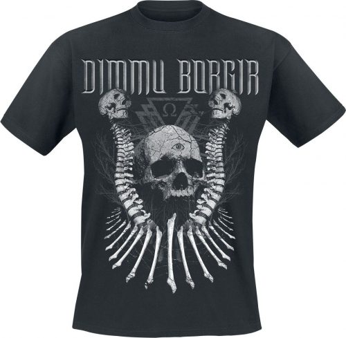 Dimmu Borgir Skull N Bones Tričko černá