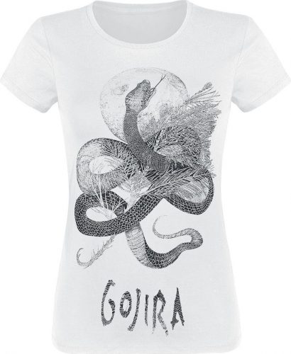 Gojira Serpent Moon Dámské tričko bílá