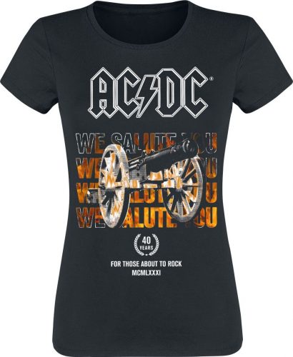 AC/DC For Those About To Rock Dámské tričko černá