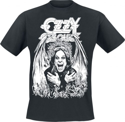 Ozzy Osbourne Crazy Train Tričko černá