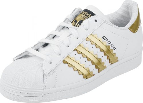 Adidas Superstar W tenisky bílá/zlatá