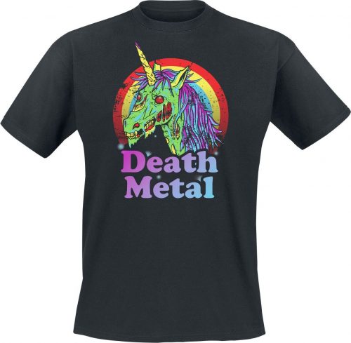 Death Metal Tričko černá
