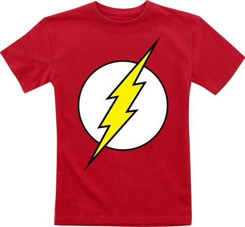 The Flash Kids - The Flash Logo detské tricko červená