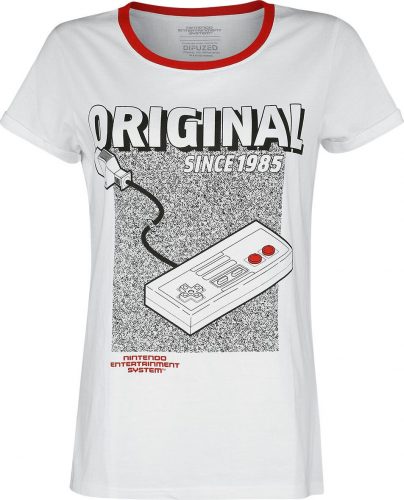 Nintendo NES - Nintendo Entertainment System Dámské tričko bílá
